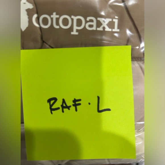 Cotopaxi Men’s XL Fuego Hooded Down Puffer Jacket Cinder Stripes Grey NWT - Picture 15 of 15